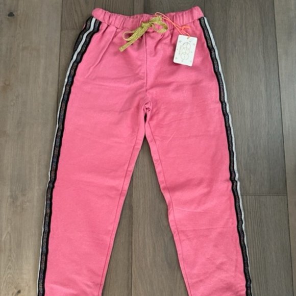 EGG NEW YORK GIRLS BRAND NEW DECORATIVE SWEATPANTS - Picture 1 of 4